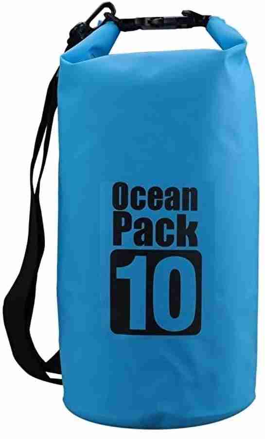 FLIPXEN 10 Liter Dry Bag Waterproof Backpack For Extreme Water Sports  Outdoors 10 L Backpack Blue - Price in India