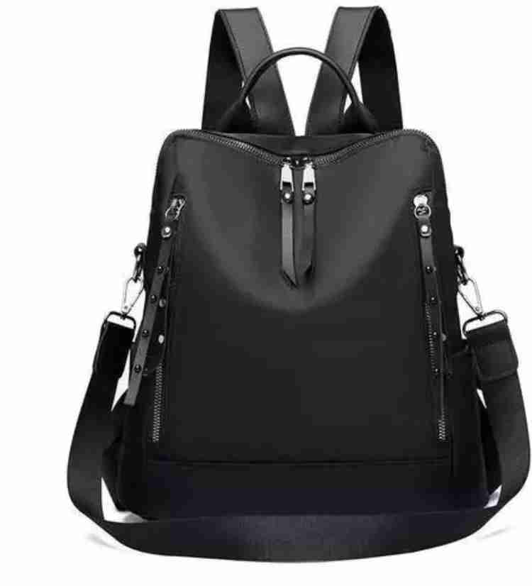 shokeen Bag for Girls and Women Latest Classic Black Backpack School Bags Office Bag 25 L Backpack Black Price in India Flipkart