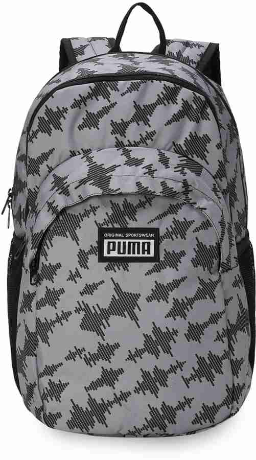 PUMA Academy Backpack 25 L Laptop Backpack Concrete Grey Camo AOP Price in India Flipkart