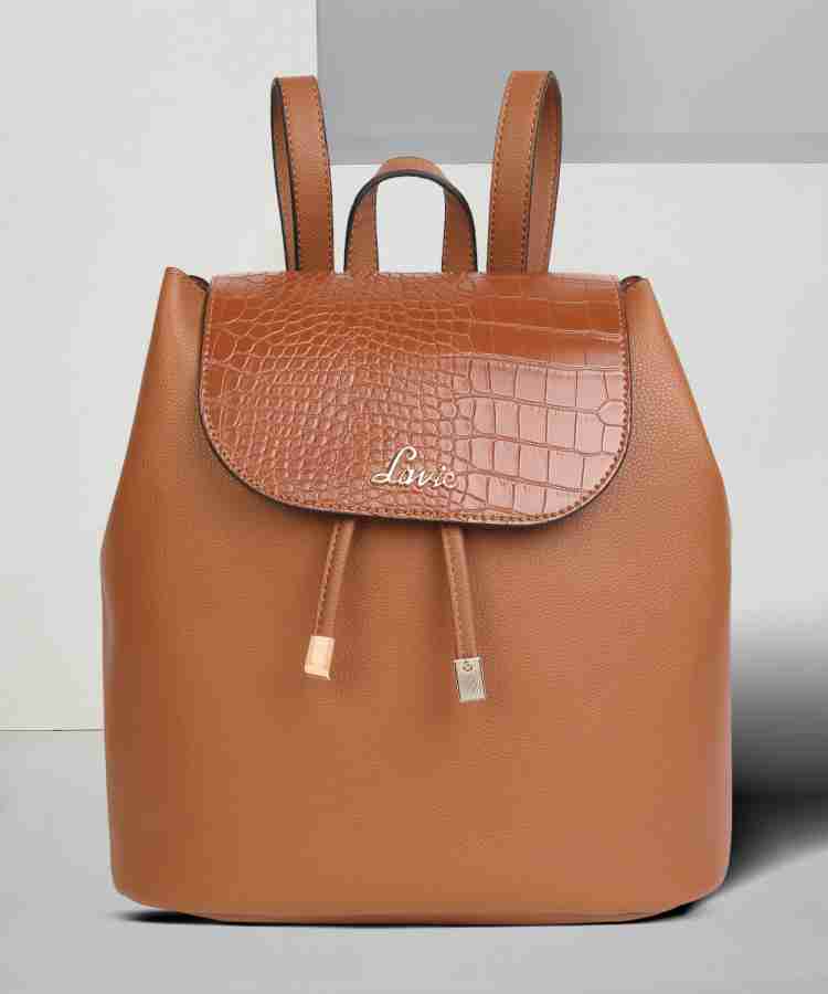 Tan clearance ladies backpack