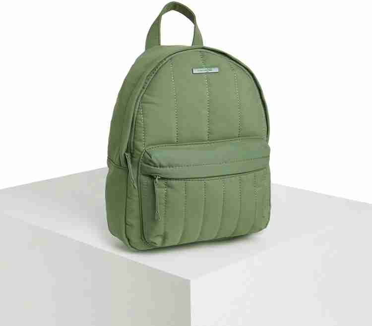 Olive green backpack women's outlet
