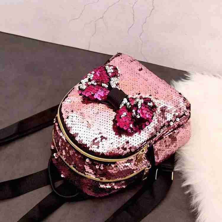 Pink bow backpack 2025