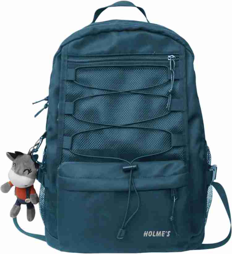 HOLME S Laptop Backpack 2018 For College School Office Casual Use For Men Women 30 L Laptop Backpack Airpot Blue Price in India Flipkart