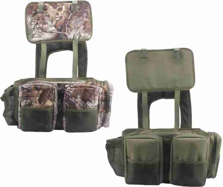 Lyla Fishing Seat Box Rucksack Multifunctional Durable Fishing Tackle  Storage Bag Bro 5 L Backpack Brown - Price in India