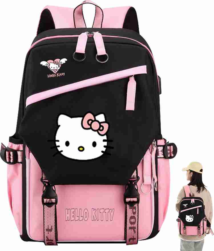 Girls kitty backpack store