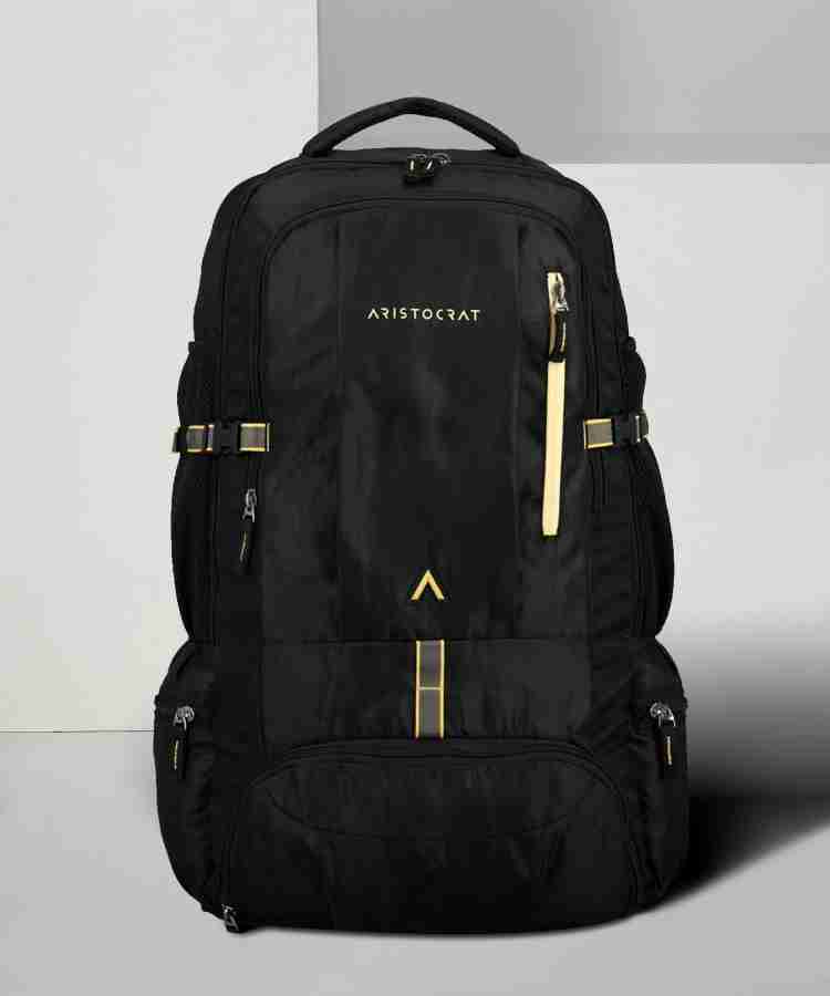 ARISTOCRAT Hike Rucksack 45 L Laptop Backpack Black Price in India Flipkart