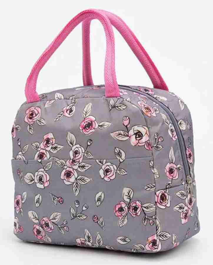 Flipkart CHIFICA Rose Flower Lunch Bag Small for Women Work Student Kids to School Office Waterproof Lunch Bag Lunch Bag
