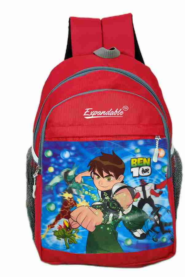 Flipkart Expandable BEN 10 School Bags of Nursery LKG and UKG Students Waterproof School Bag School Bag