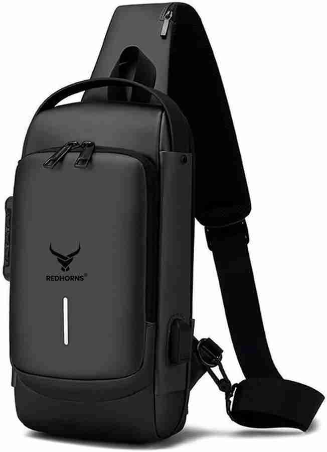Sling bag usb deals