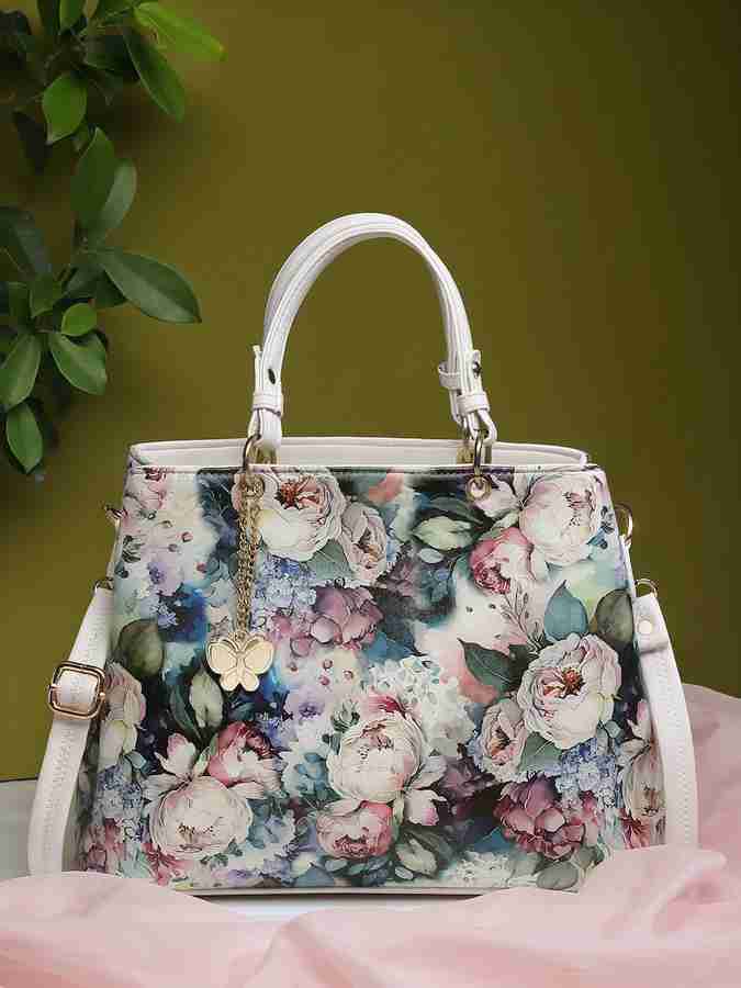 Buy Butterflies Women White Handbag White Online Best Price in India Flipkart