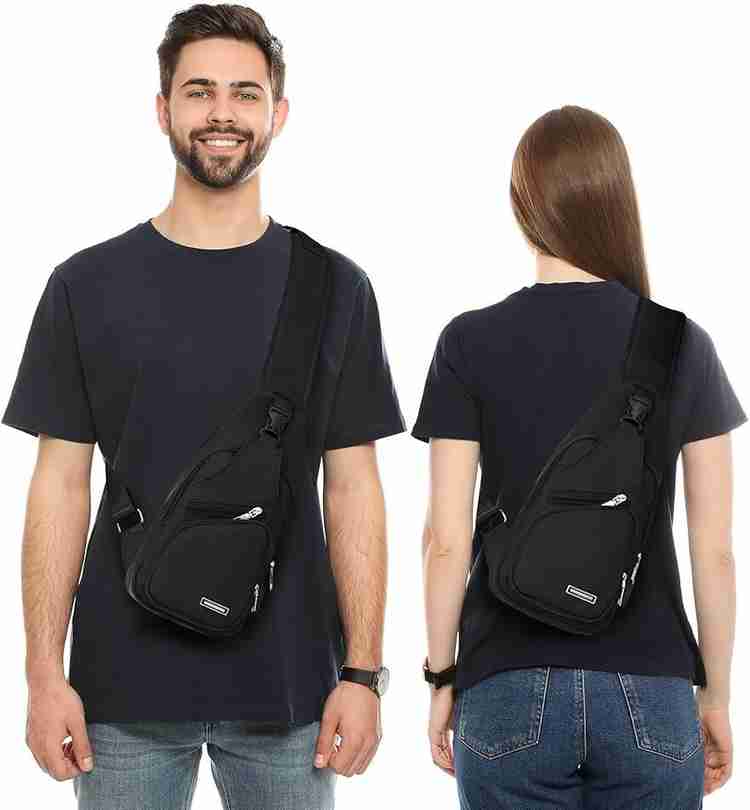Flipkart HASTHIP Cross Body Bag for Men and Boys with Cable Vent Durable Shoulder Bag Waterproof Shoulder Bag Shoulder Bag