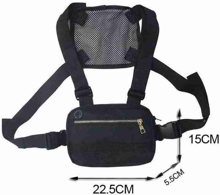 Flipkart ORCHIDFASHIONU Men Buckle Decor Chest Rig Bag Shoulder Bag Shoulder Bag