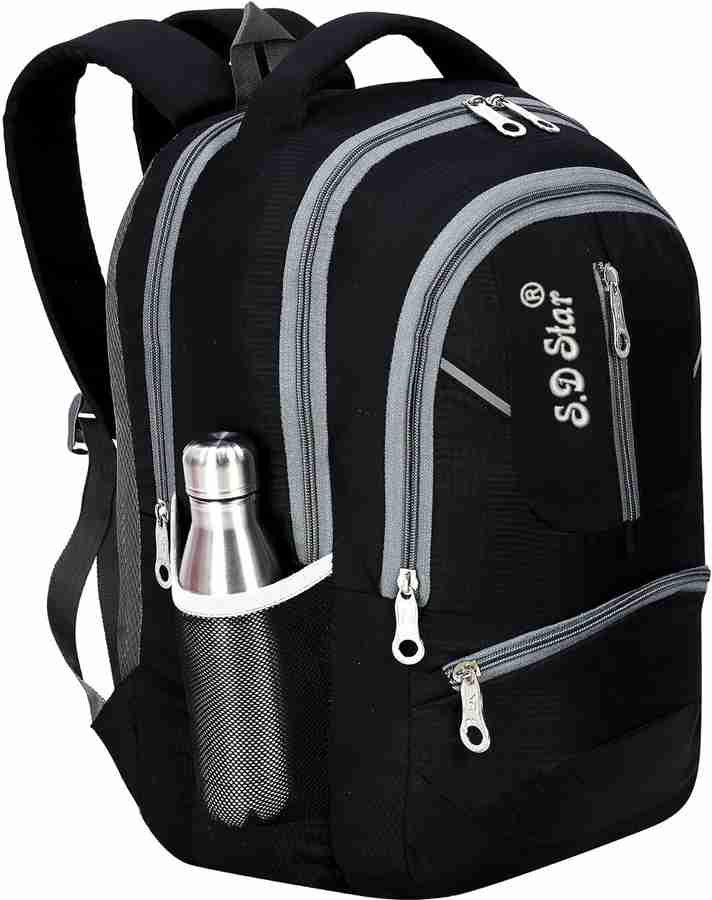 SD Star LIGHT WEIGHT TRAVEL SCHOOL BAG WITH MULTIPLE 4 POCKET 40 L