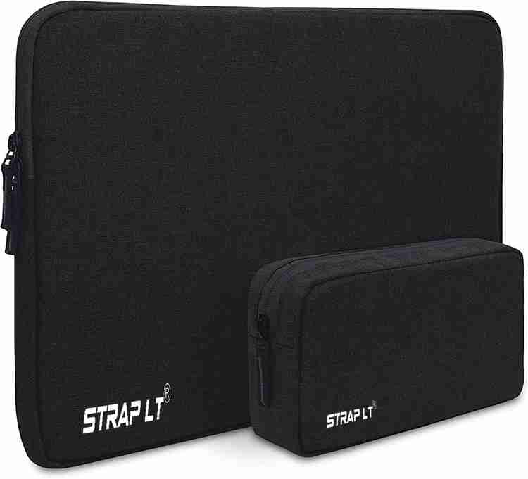 Flipkart Straplt Laptop Sleeve Case 15.6 16 Inch Waterproof Carrying Bag With Charger Pouch Case Waterproof Laptop Sleeve Cover Laptop Sleeve Cover