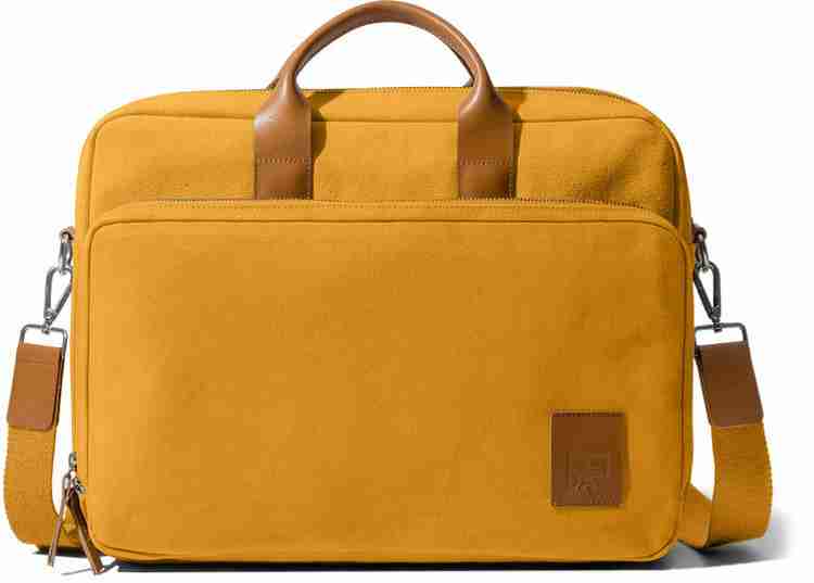 DailyObjects All Mustard Commute Messenger Medium Laptop Bag DailyObjects Flipkart
