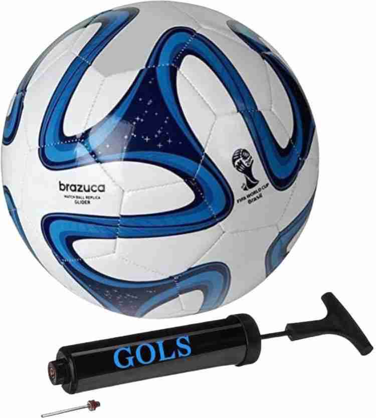 ADIDAS Brazuca Blue Match Ball Replica Football - Size: 5 - Buy ADIDAS  Brazuca Blue Match Ball Replica Football - Size: 5 Online at Best Prices in  India - Sports & Fitness