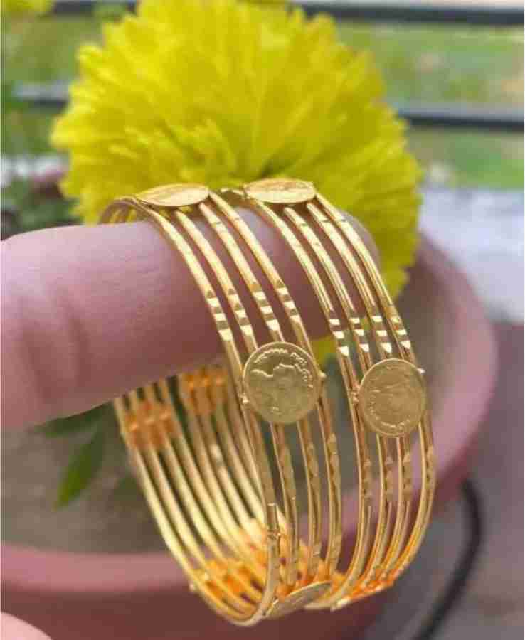 Gold plated hot sale bangles flipkart