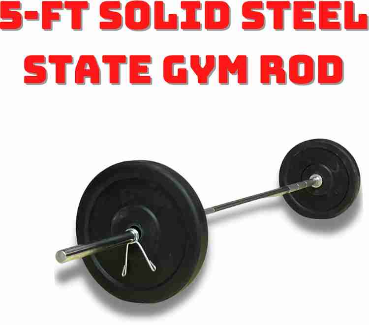 FIRE FITNESS 5 ft and 3 ft home gym equipment gym rods for weight lifting Weight Lifting Bar Buy FIRE FITNESS 5 ft and 3 ft home gym equipment gym rods for weight lifting Weight