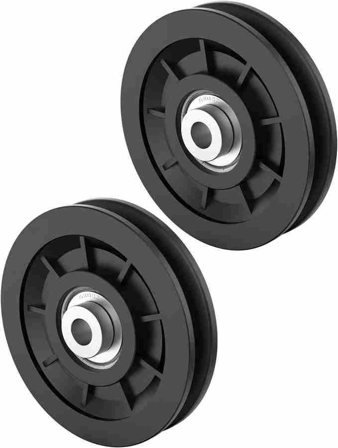 LCARNO 3.5 2 Universal Nylon Bearing Pulley Wheel for Gym Equipment Part Cable Machine Multi training Bar Buy LCARNO 3.5 2 Universal Nylon Bearing Pulley Wheel for Gym Equipment Part Cable Machine