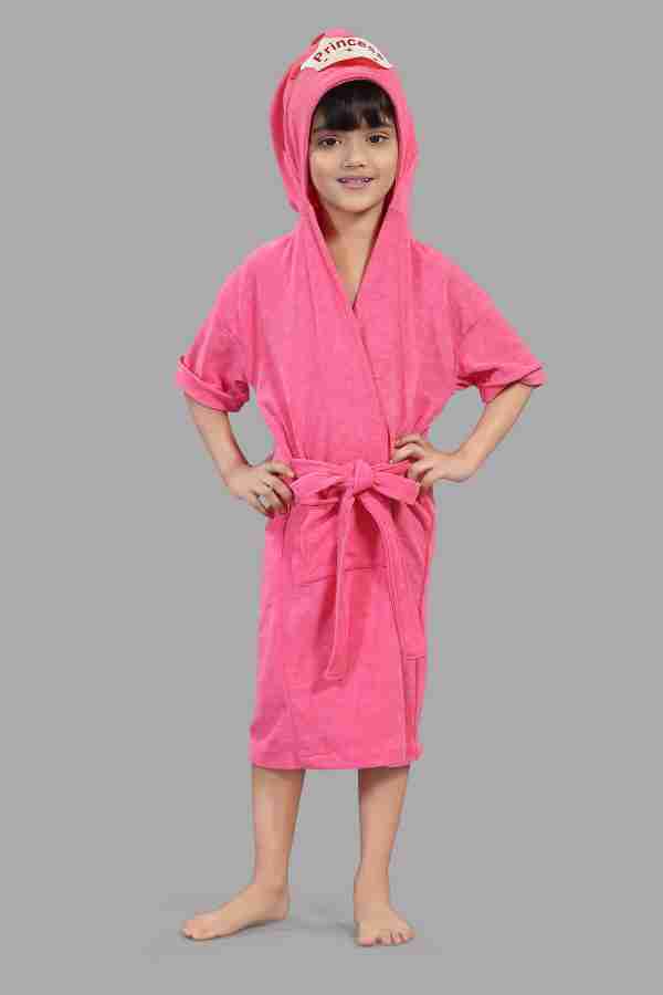 Bath & Robes Women's Chenille Short Robe Mid Length Soft Bathrobe L/XL  Candy Pink at  Women's Clothing store