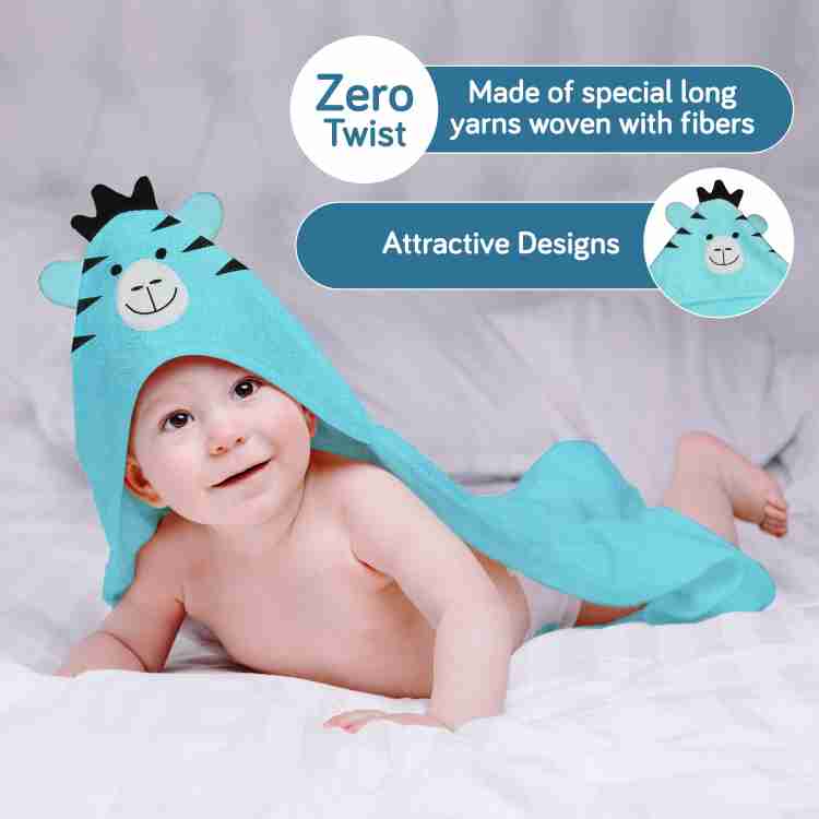 LuvLap Cotton 673 GSM Hooded Baby Bath Towel for New Born Made with 100 Zero Twist Cotton Bath Towel Set Buy LuvLap Cotton 673 GSM Hooded Baby Bath Towel for New
