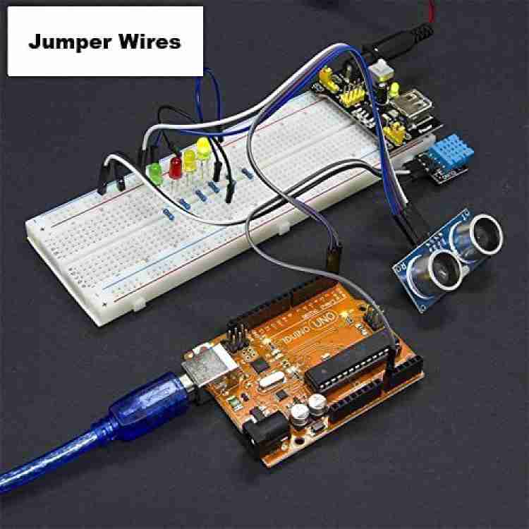 Breadboard kit - 3 x 65stk. Jumper Wire Kabel M2M and 3 x mini