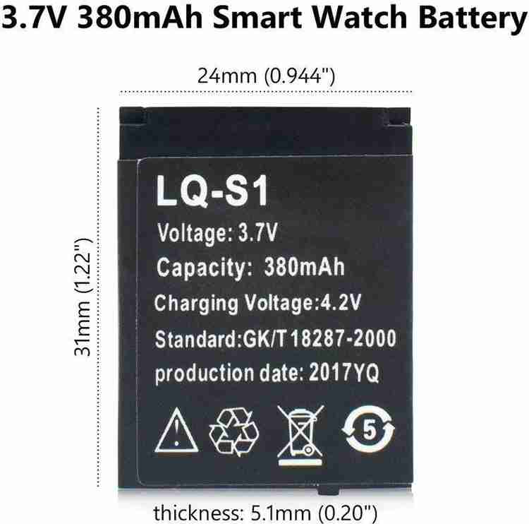 Voltegic Compatible with QW 09 Smartwatch Battery Voltegic Flipkart