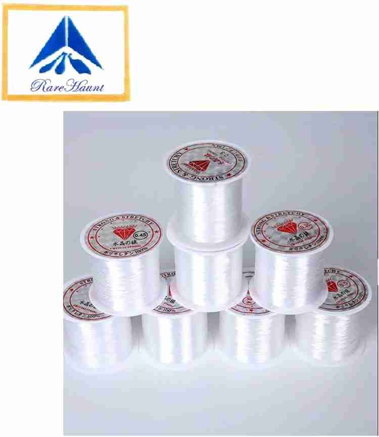 Buy Clear Nylon String Non-Stretchy Beading Threads for Beading