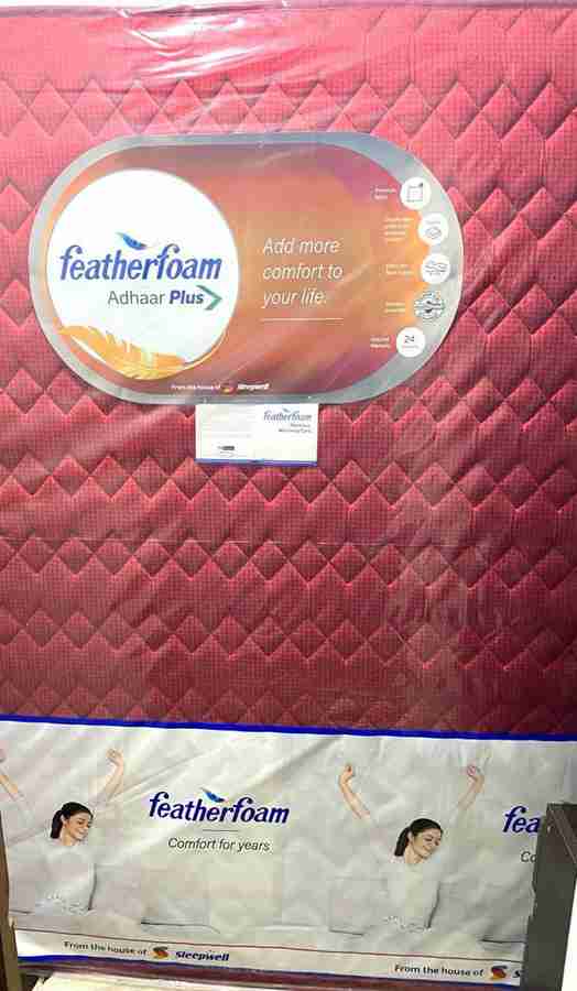 Feather foam clearance sleepwell price