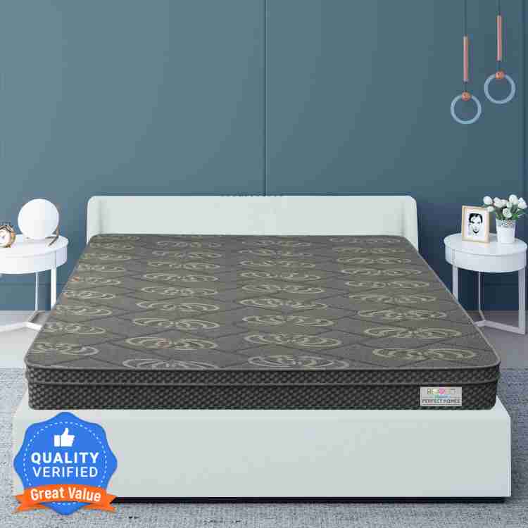 Flipkart Perfect Homes Euro Top Dual Hard Soft Single Pu Foam Mattress 8 inch Double PU Foam Mattress Price in India Buy Flipkart Perfect Homes Euro Top Dual