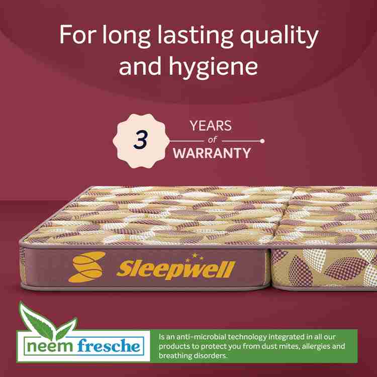 Folding mattress sleepwell top