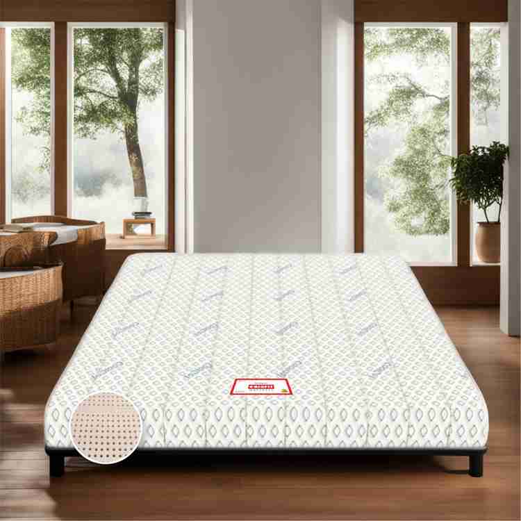 Latex foam double store bed mattress price