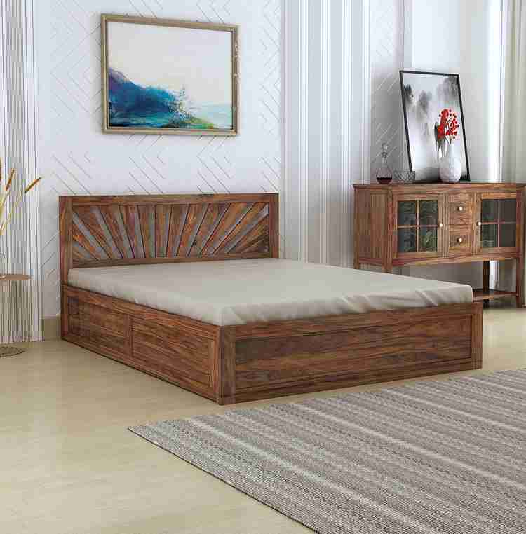 Double bed cot with storage sale