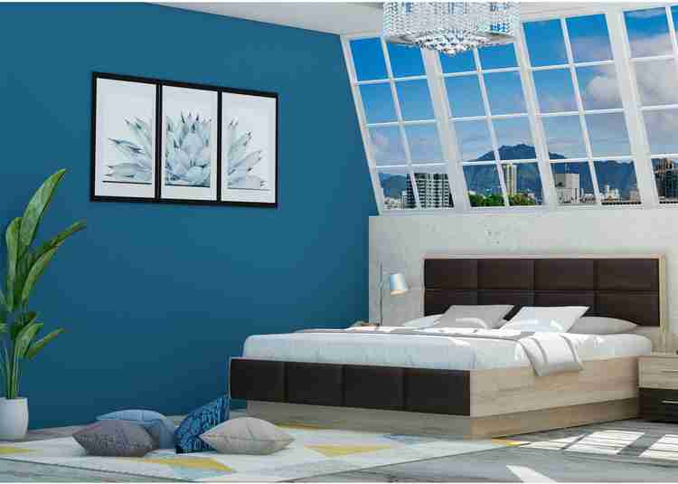 Zuari Urbano Engineered Wood Queen Hydraulic Box Bed Price in