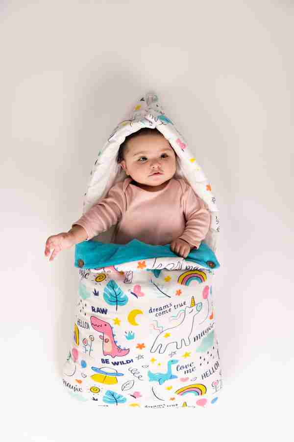 haus kinder Baby muslin carrier nest cum sleeping bag 0 12
