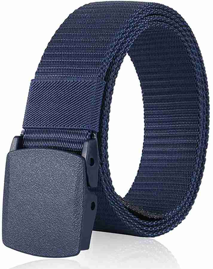 GO TRENDY Men Blue Fabric Belt Blue Price in India Flipkart
