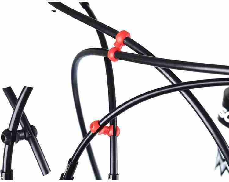 Lyla 10pcs Cycle Bike MTB Brake Gear Cable S Style Clips House Hose Guides Black Bicycle Brake Disk Price in India Buy Lyla 10pcs Cycle Bike MTB Brake Gear Cable S