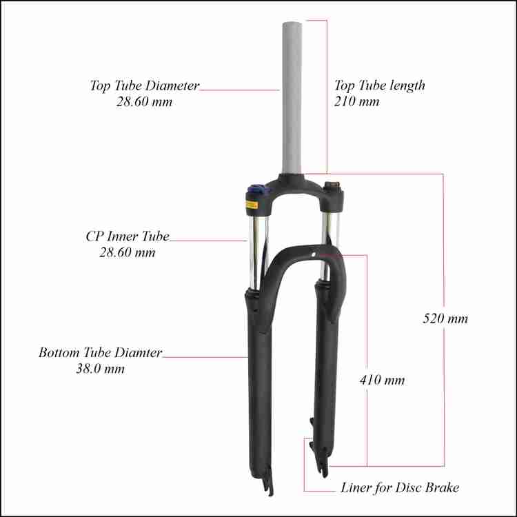 Steel suspension fork online