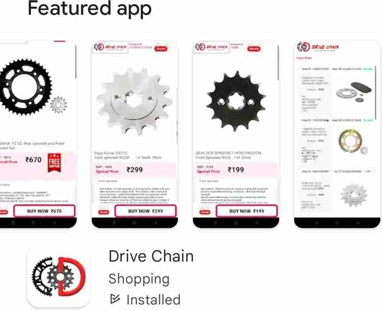 Pulsar 150 twin disc clearance chain sprocket price