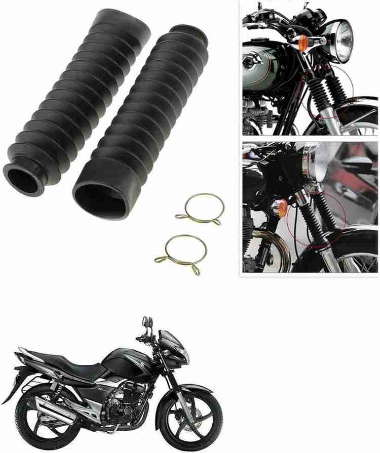 SRPHERE Motorcycle Front Fork Cover Shock Protector Dust Guard For Suzuki GS 150R Motorcycle Fork Cover Price in India Buy SRPHERE Motorcycle Front Fork Cover Shock Protector Dust Guard For Suzuki