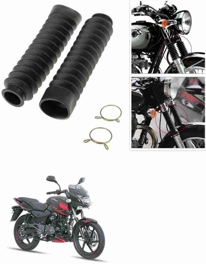 SRPHERE Motorcycle Front Fork Cover Shock Protector Dust Guard For Bajaj Pulsar 150 Motorcycle Fork Cover Price in India Buy SRPHERE Motorcycle Front Fork Cover Shock Protector Dust Guard For Bajaj