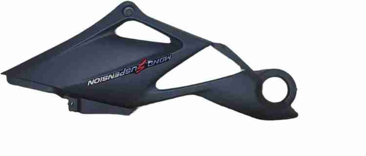 Pten Side Panel Matte Black Suitable For Honda Unicorn Bike Bike