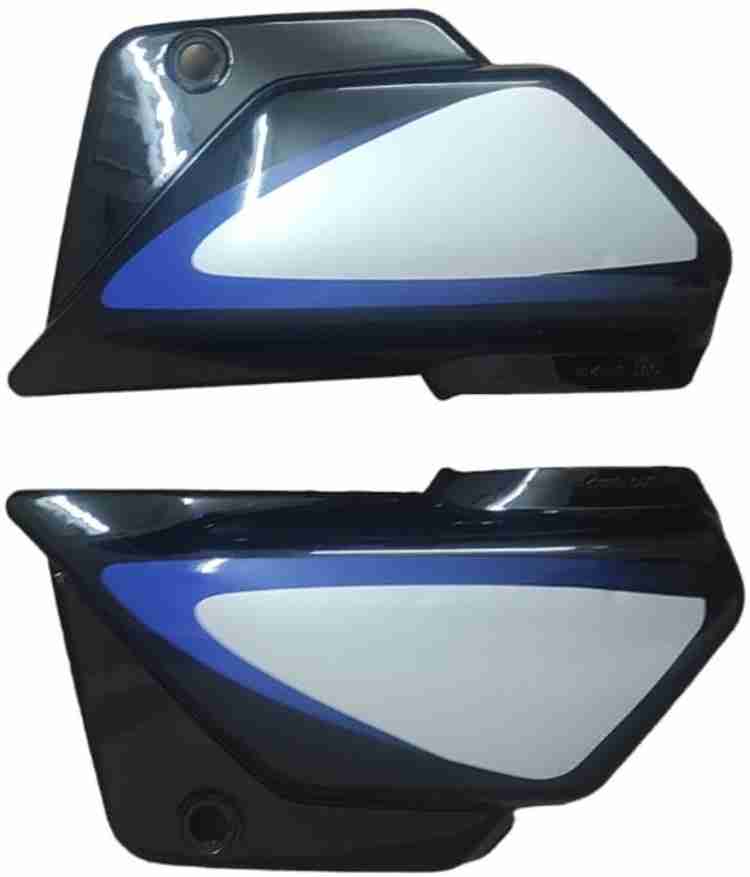 Care Zone SPLENDOR PLUS SIDE PANEL BLACK BLUE STICKER Bike Crash