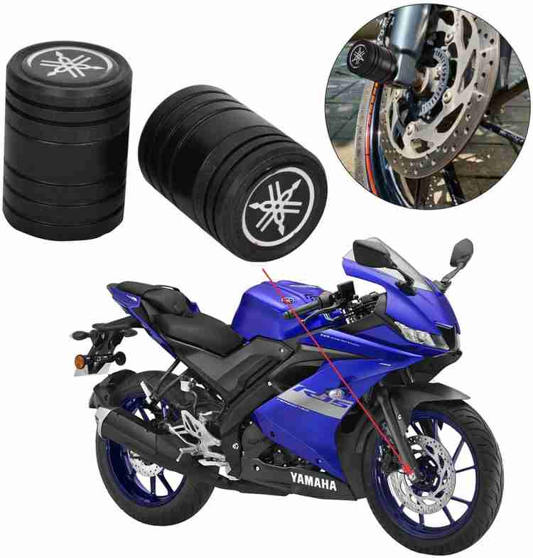 ASRYD Yamaha R15 V3 R15 V4 R15 M MT 15 FZ25 Front Wheel Fork Sliders Black Bike Crash Guard Price in India Buy ASRYD Yamaha R15 V3 R15 V4 R15 M