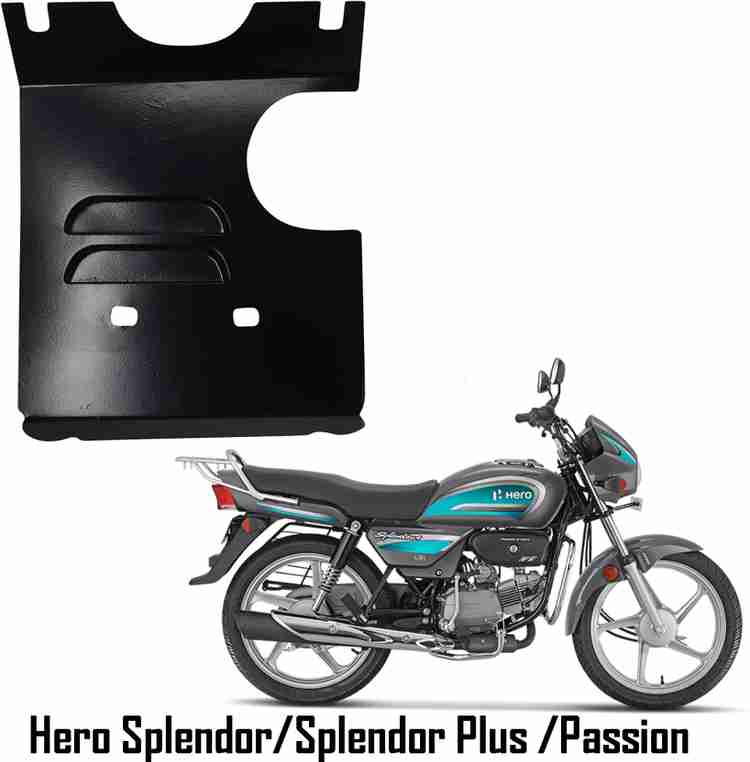 Hero super on sale splendor engine guard