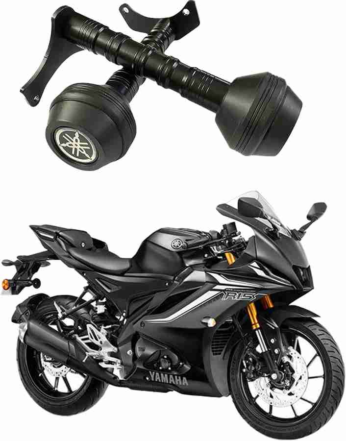 way2gmart CNC Frame Slider Black for Yamaha R15 V4 M BS6 blue Bike Crash Guard Price in India Buy way2gmart CNC Frame Slider Black for Yamaha R15 V4 M BS6 blue Bike Crash