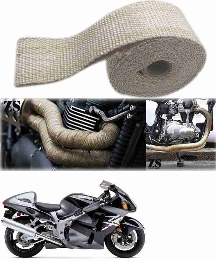 AXWee Silencer Wrap Cream Color for Suzuki GSX R1300