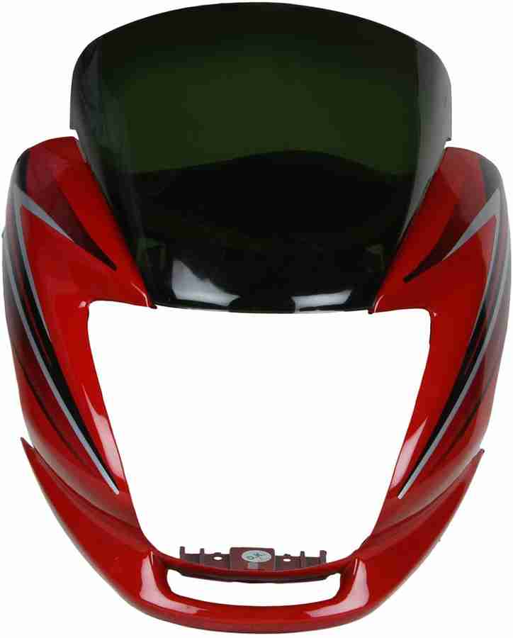 DIVINE Head Light Visor Passion PRO Digital Sports RED Bike