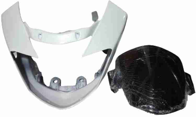 Pikpart Head Light Visor Fit For For Apache RTR 160 180CC Pearl White Bike Headlight Visor Price in India Buy Pikpart Head Light Visor Fit For For Apache RTR 160 180CC Pearl White