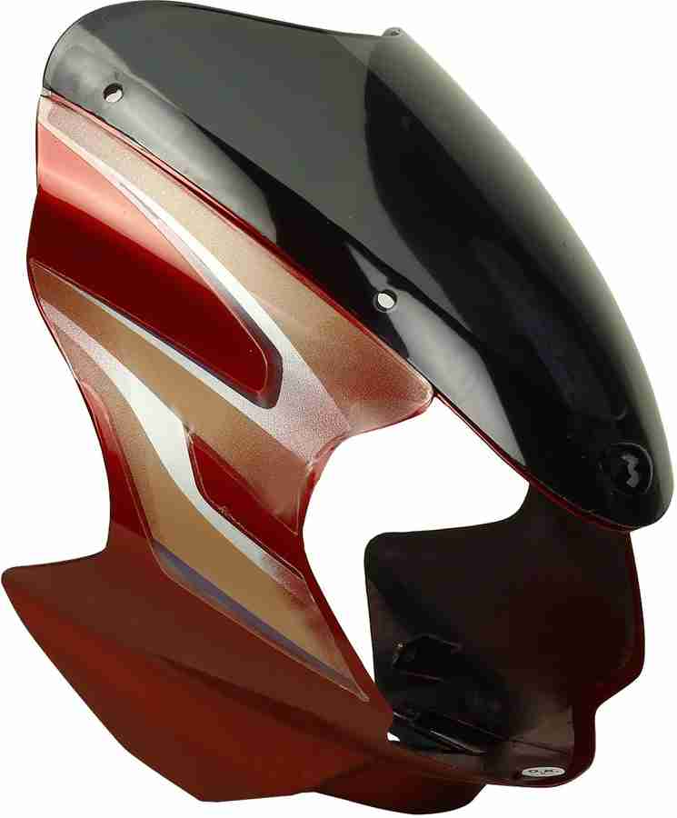 plutoauto Headlight Visor with Glass for Bajaj Discover 125 135 CC